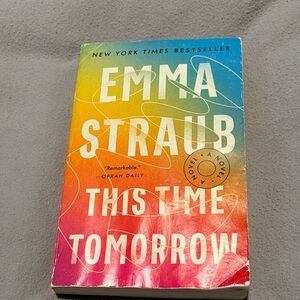 Colorful 'This Time Tomorrow' Book by Emma Straub